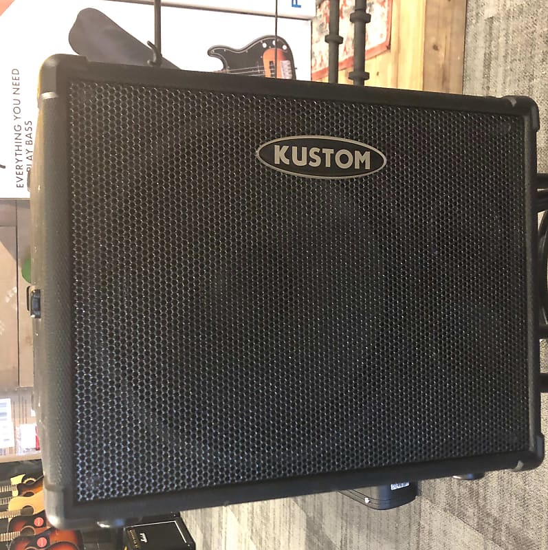 Kustom PA112S Powered Subwoofer Black Reverb Canada