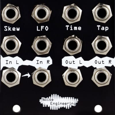 Noise Engineering Imitor Versio  -Stereo in/out 12-tap multimode delay w clock sync/tap tempo BLACK image 2