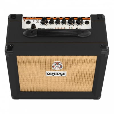 Orange Crush 20RT Guitar Combo Amplifier with Reverb Tuner 20W 2-Ch 1x8" BLACK image 3