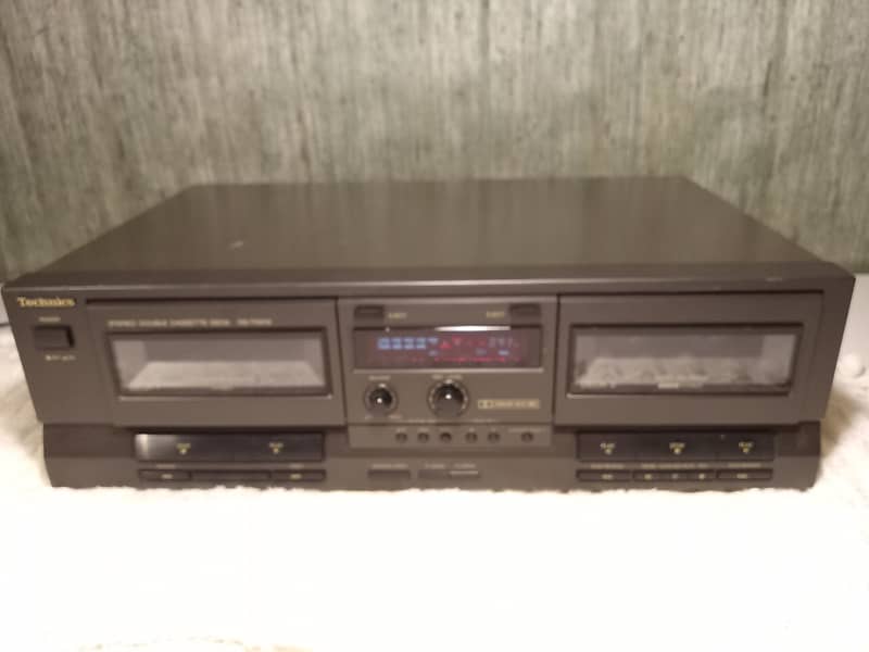 Technics RS-TR210 Dual Dubbing Cassette Deck Tape Deck | Reverb