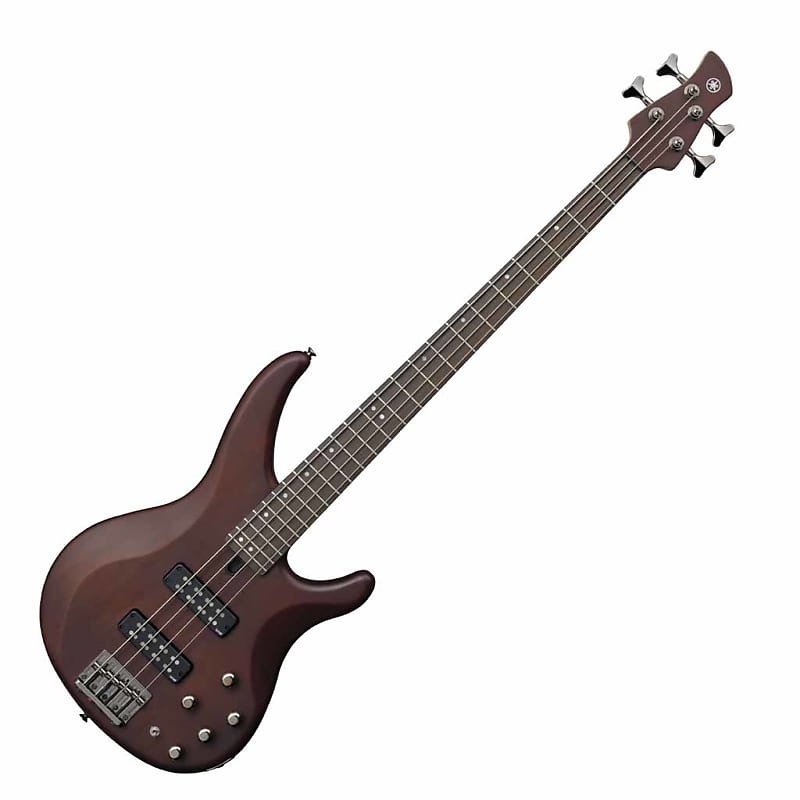 Yamaha TRBX504 4-String Bass Guitar - Translucent Brown image 1