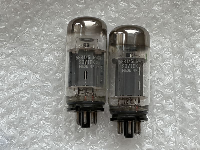 Sovtek 5881/6L6WGC Power Vacuum Tube (match pair) | Reverb Canada