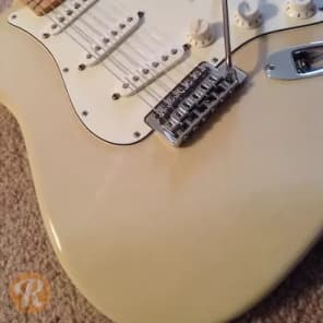 Fender FSR Standard Stratocaster White Blonde 2010 | Reverb