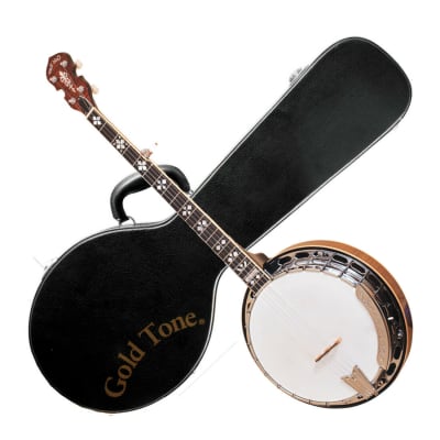 Gold Tone OB-250/L Professional Orange Blossom 5-String Bluegrass Banjo w/Hard Case For Lefty Player image 1
