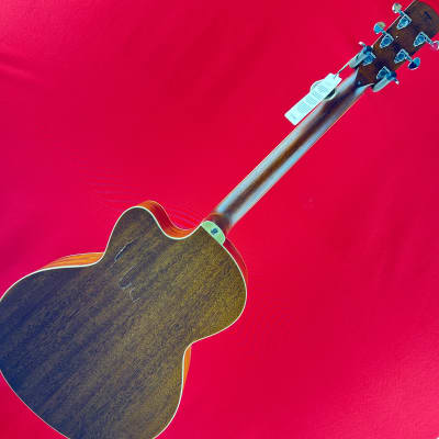 [USED] Alvarez ABT60CESHB Artist Series Baritone Acoustic-Electric Guitar, Shadowburst Gloss Finish (See Description) image 3