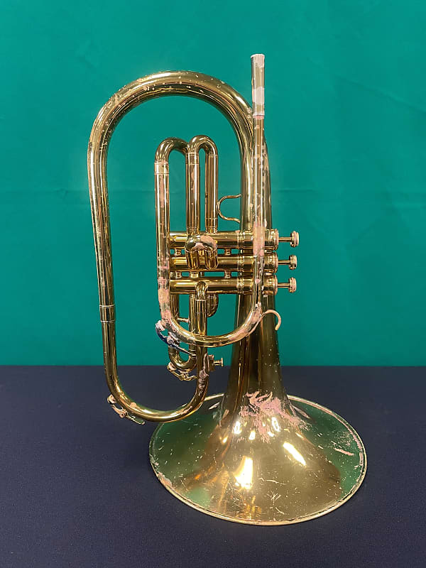 King 1120 Marching Mellophone Key of F Reverb