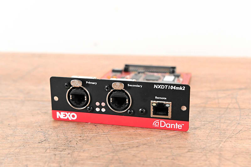 NEXO NXDT104 MK2 Dante Network Card for Yamaha CL Series Consoles CG01AQG