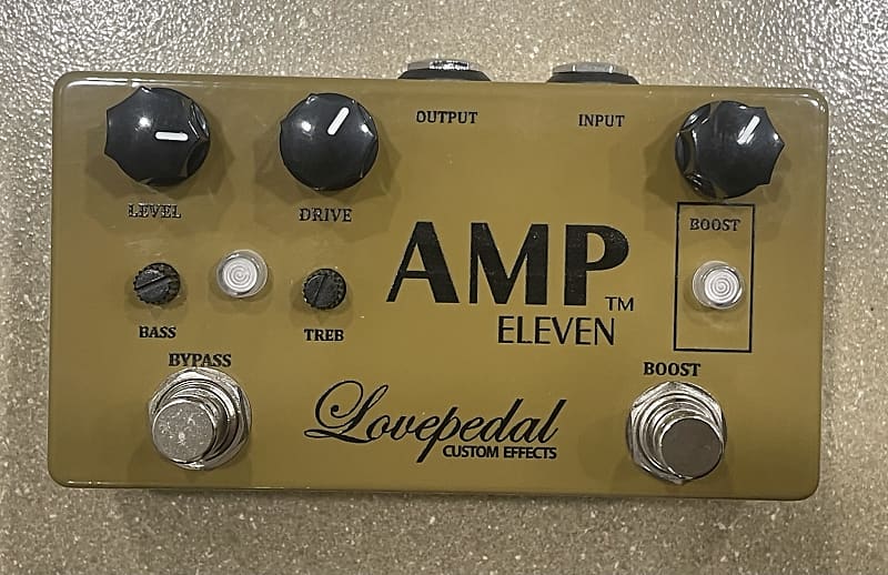 lovepedal amp eleven srv - ギター