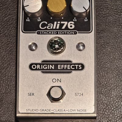 Reverb.com listing, price, conditions, and images for origin-effects-cali76-stacked-edition