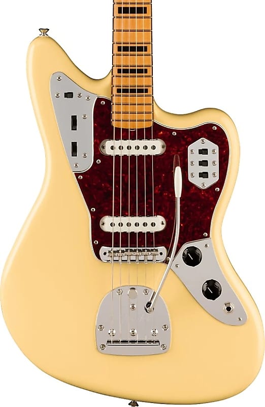 Fender Vintera II 70's Jaguar - Vintage White | Reverb