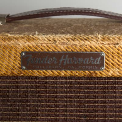 Fender  Harvard Model 5F10 Tube Amplifier (1957), ser. #H-00752. image 16