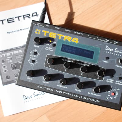 Dave Smith Instruments Tetra 4-Voice Polyphonic Synth - Mint