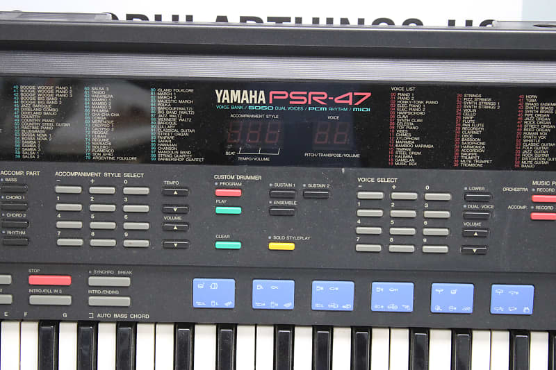 Yamaha PSR-47 61-Key Electronic Keyboard | Reverb