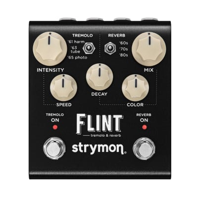 New Strymon Flint V2 Tremolo & Reverb Guitar Effects Pedal