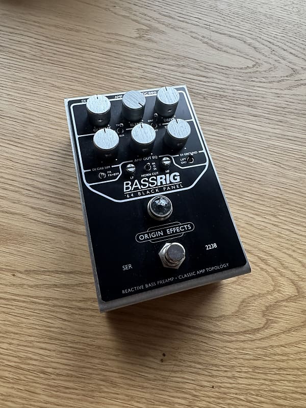 Origin Effects BASSRIG '64 Black Panel