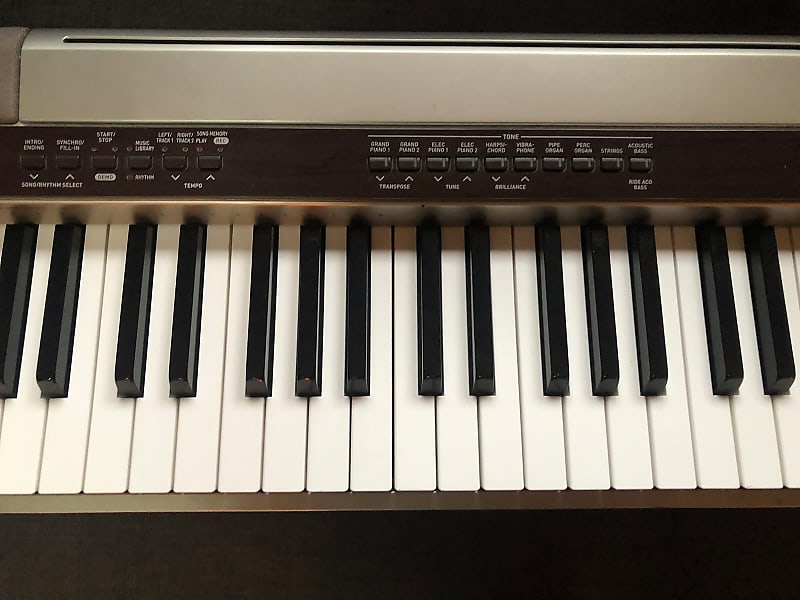 Casio Privia PX-110 88 key Mid 00's Grey/wood accents | Reverb