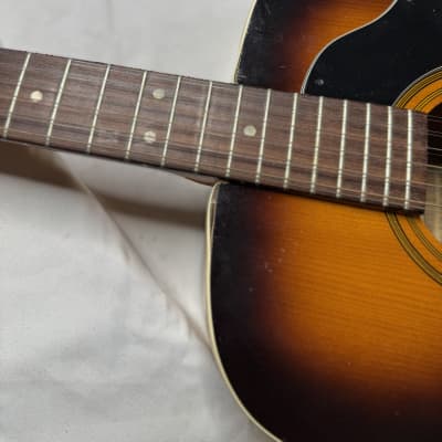Framus Texan 5/296 12 String Acoustic Guitar 1960s - Sunburst image 25