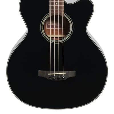Takamine GB-30CE Acoustic Electric Bass Black image 3