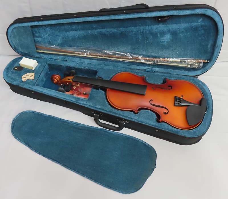 3 Violin Lot - 4/4 Full SIze Mendini by Cecilio MV300 Model