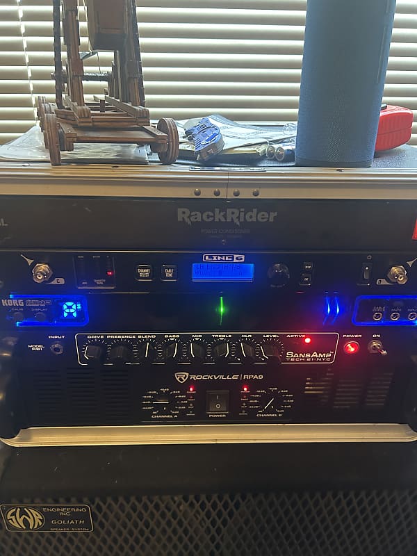 Axe-Fx2 MARKⅡ＆KORG pitchblack PRO PB-05 Pitchblack X Pro Rackmount Tuner