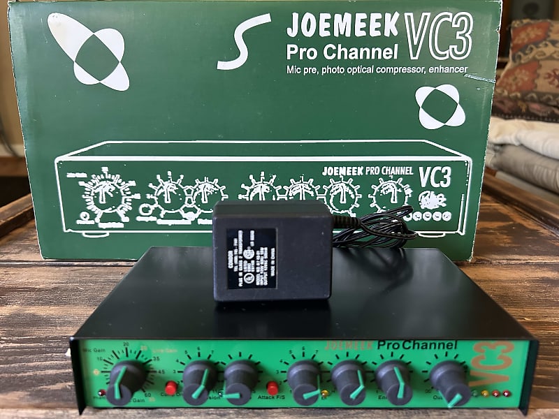 Joemeek VC3Q Pro Channel Mic Pre / Compressor / EQ | Reverb