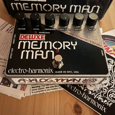 Reverb.com listing, price, conditions, and images for electro-harmonix-xo-deluxe-memory-man