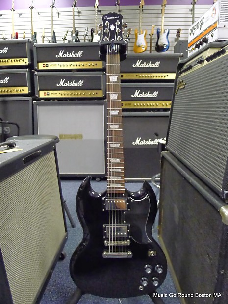 Epiphone G-400 SG Electric Guitar Ebony | Guitar Center