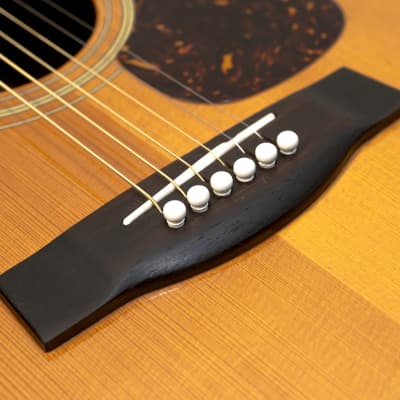 Yamaha FG-301 Orange Label Jumbo Dreadnought Acoustic Guitar - Natural image 12