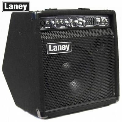 Laney AH80 3-channel, 5-band EQ and Digital Delay, 80W, 10" woofer plus tweeter Keyboard, Vocals image 1