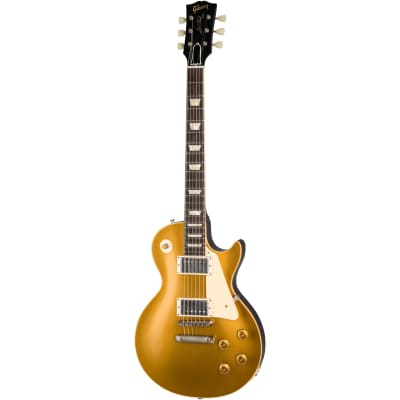 Gibson 1957 Les Paul Goldtop w/ Dark Back Reissue VOS Electric Guitar - Double Gold image 2