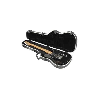SKB 1SKB-FS-6 Deluxe Strat/Tele Guitar Hard Case with TSA