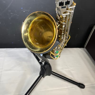 Vintage Buescher S-33 Alto Sax from 1960s original Brass image 7