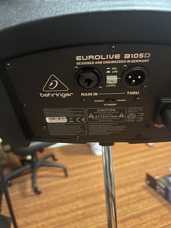 Behringer B105D 50W Powered Monitor Speaker | eBay
