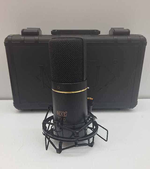 MXL 770 Small Diaphragm Condenser Mic 2010s Black Reverb