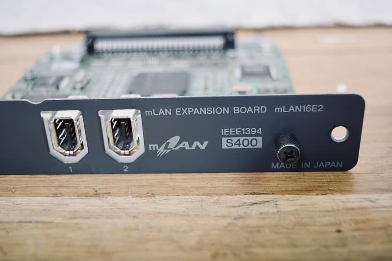 Yamaha MLan16E2 firewire card for Yamaha Motif XS6, XS7 keyboard