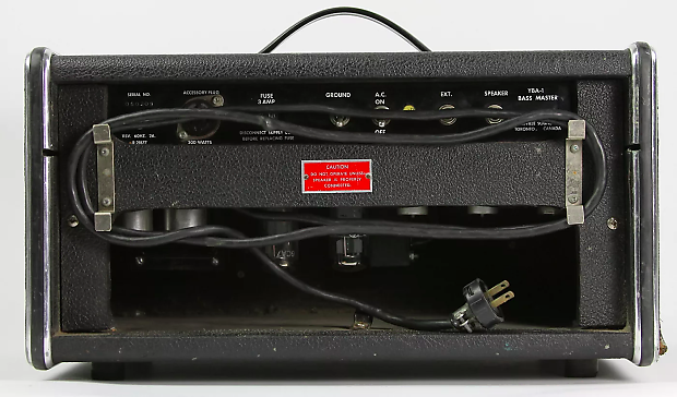 Traynor YBA-1A Bass Master Mark II 90-Watt Guitar Amp Head image 2