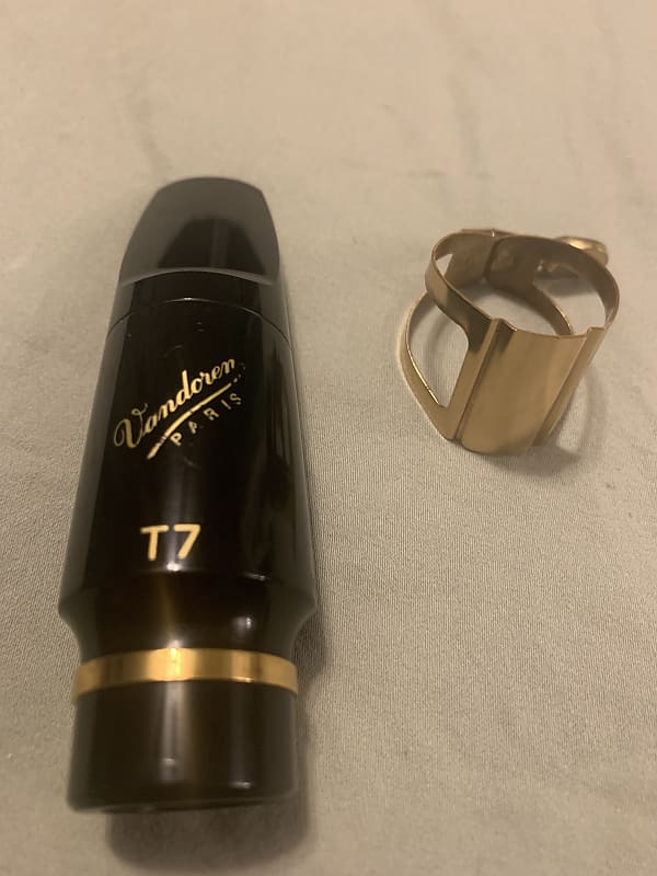 Vandoren V16 Series T7 Hard Rubber Tenor Saxophone Mouthpiece (Comes with a ligature) image 1