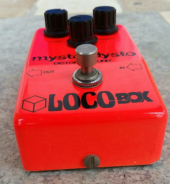 LOCOBOX mysto-dysto ディストーション ジャパンビンテージ Loco Box Locobox Mysto-Dysto vintage overdrive distortion