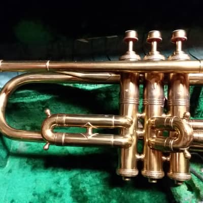 H.N.  White King Liberty  c.1914 Vintage Professional Trumpet In Nearly Mint Condition image 4