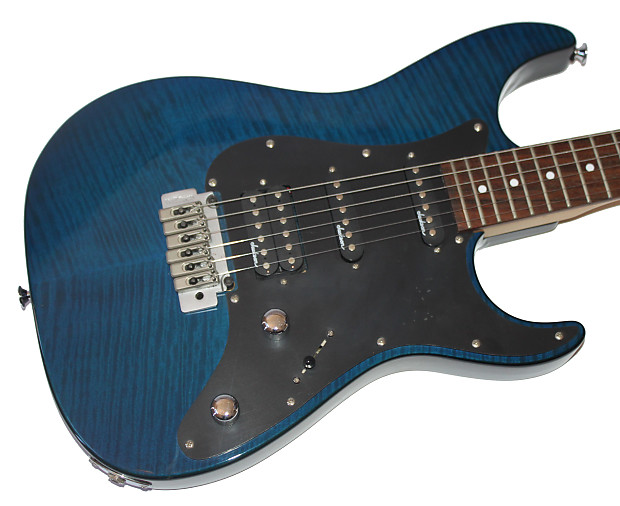 Jackson Stars 日本製 Flamed Maple Top blue Jackson Japan Dinky JS30 Electric Guitar Body Blue Flame