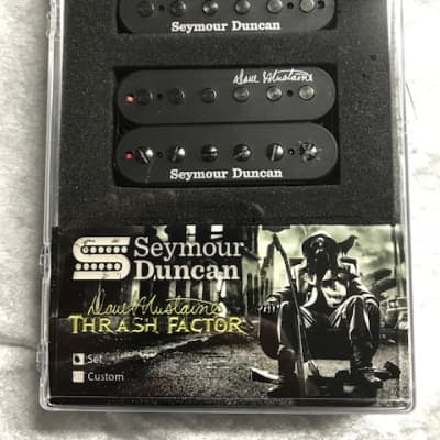 Seymour Duncan Dave Mustaine Thrash Factor Black Humbucker Signature Set (3 DUNLOP STRING SETS ) image 3