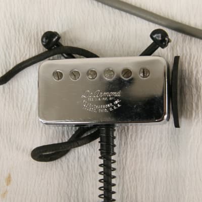 DeArmond Guitar Pickup for Flattop  project   1950's - 1960's  - Chrome image 2