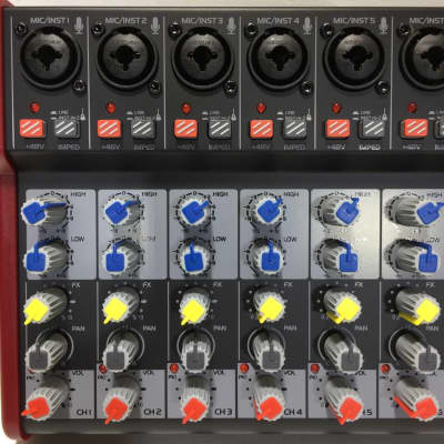 Music8 M8-8ME 8-Channel Mixer w/ Mic Effects, Bluetooth and USB image 5