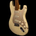 Fender Custom Shop 1956 Stratocaster Roasted 3A Birdseye Neck Relic Aged Vintage White
