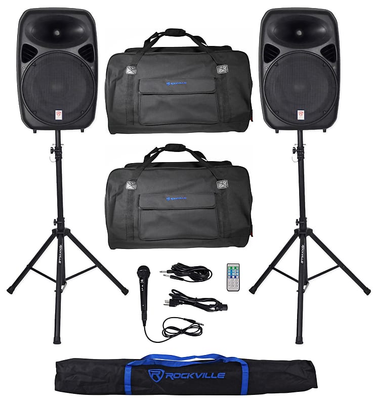 Rockville RPG152K Dual 15" Speakers Reverb
