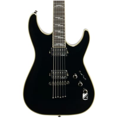 Schecter C-1 Blackjack Electric Guitar, Gloss Black for sale