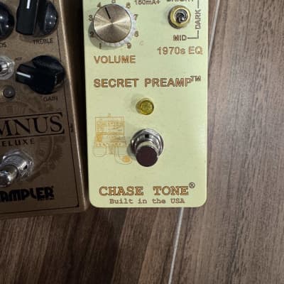 Reverb.com listing, price, conditions, and images for chase-tone-chase-tone-secret-preamp