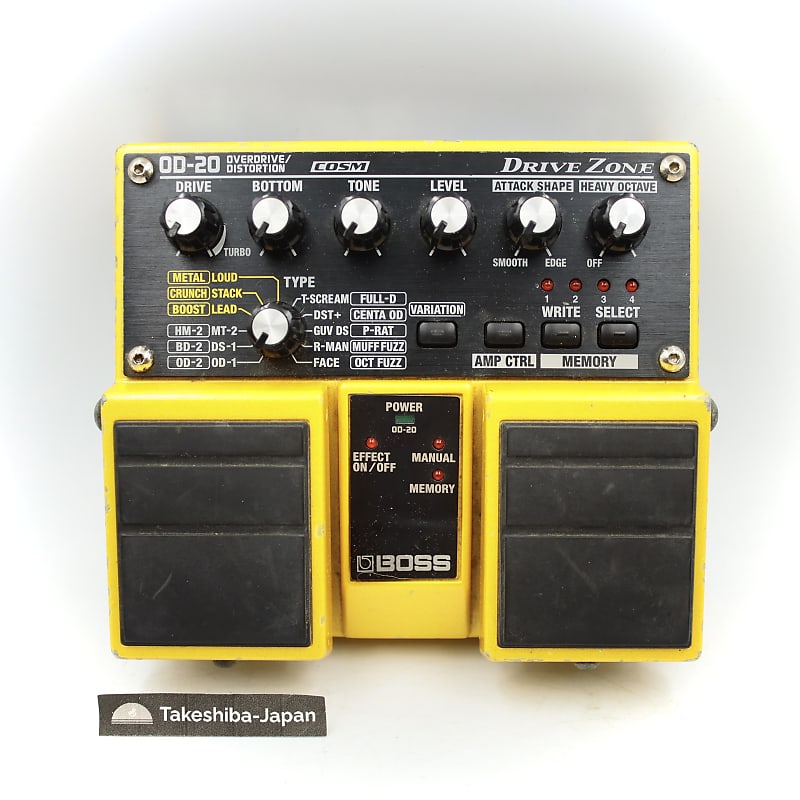 Boss OD-20 Overdrive/Distortion | Reverb Canada