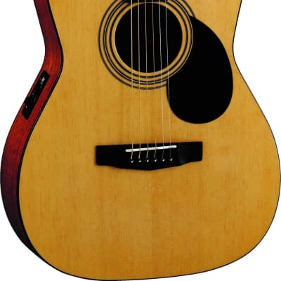 Cort Folk Size Acoustic Guitar w/Eq - Open Pore Natural for sale