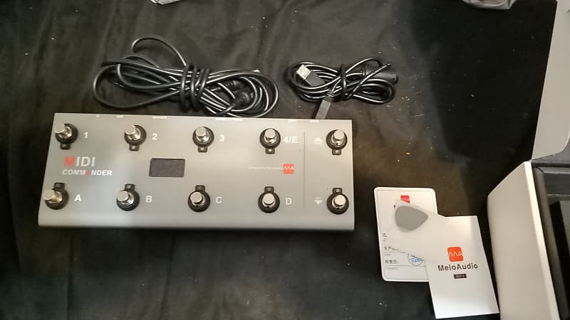 melo audio midi commander 2022 silver in box | Reverb